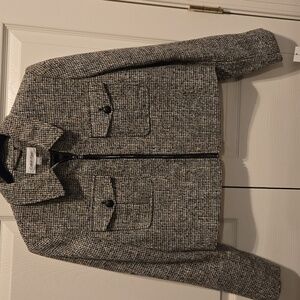 Calvin Klein Monochrome Tweed Jacket